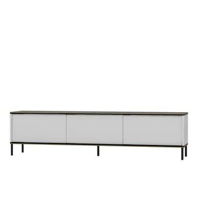 Comoda TV IMAJ, alb, 180x35x45,2 cm