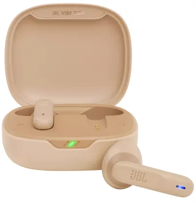 Căști wireless JBL - Vibe, TWS, bej
