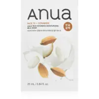 Anua Rice Intensive Moisturizing Milk Mask mască textilă nutritivă pentru luminozitate si hidratare 25 ml