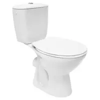 Set vas WC pe pardoseala cu rezervor Cersanit VO 010 + mecanism si capac polipropilena R04-057