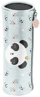 Penar școlar cilindric Paso Panda - Cu 1 fermoar