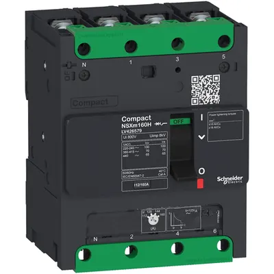 Intreruptor Compact Nsxm 25A 4P 16Ka La Papuc Tip Compresie 380/415V(Iec)