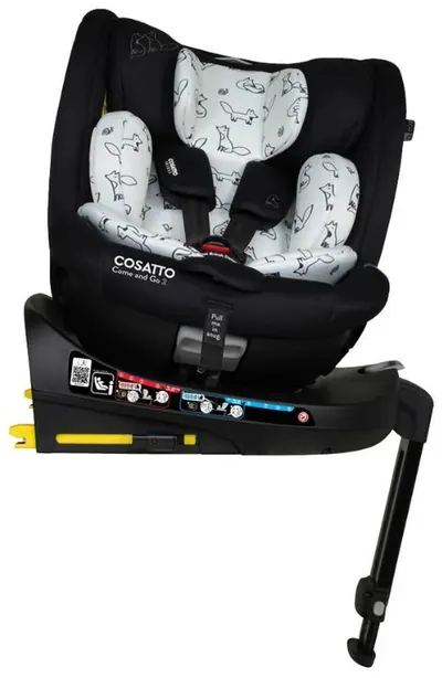 Scaun auto Cosatto - Come and go 2, 360°, IsoFix, i-Size, 40-105 cm, Foxed