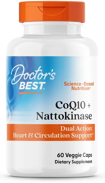 CoQ10 + Nattokinase, 60 capsule, Doctor's Best