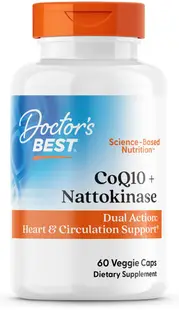 CoQ10 + Nattokinase, 60 capsule, Doctor's Best