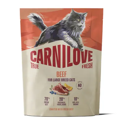Carnilove True Fresh Cat Dry Beef Adult Large Breeds 400 g