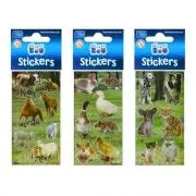 Abtibilduri - animale domestice, set 6-7 buc, Sticker Boo, 382529