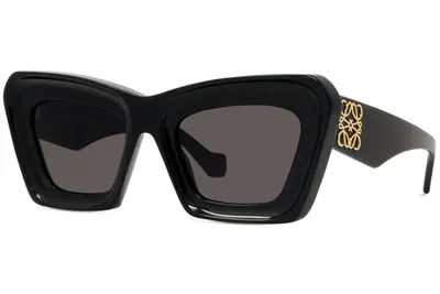 Loewe Anagram Black Cat Eye Sunglasses
