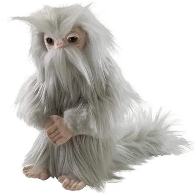 Figurină de plus Noble Collection Movies: Fantastic Beasts - Demiguise, 28 cm