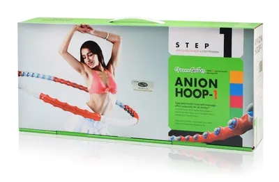 Hula-hop Anion 1 105 cm 48 bile anionice