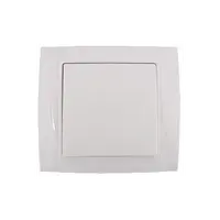 Intrerupator 10A alb Hakan