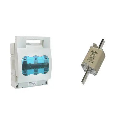 Pachet Soclu MPR Inchis NO 2 (400A, 690V) + Sigurante MPR NH GG/GL NO 2C (250A) - Protectie Puternica si Sigura