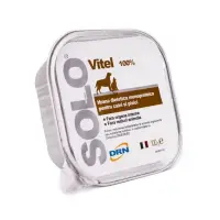 Hrana dietetica monoproteica pentru caini pisici Solo cu vitel 100 gr