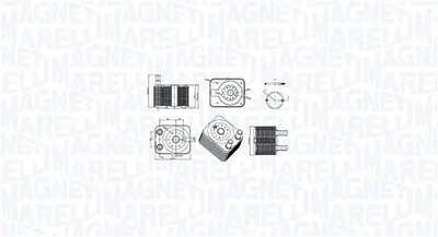 Radiator Ulei Potrivit Audi A2, A3, A4 Allroad B8, A4 B5, A4 B6, A4 B7, A4 B8, A5, A6 C5, A6 C6, A8 D2, Q5, Q7, Tt; Seat Altea, Altea Xl, Exeo, Exeo St, Leon, Toledo Ii 1.4d-3.6 09.95-07.18