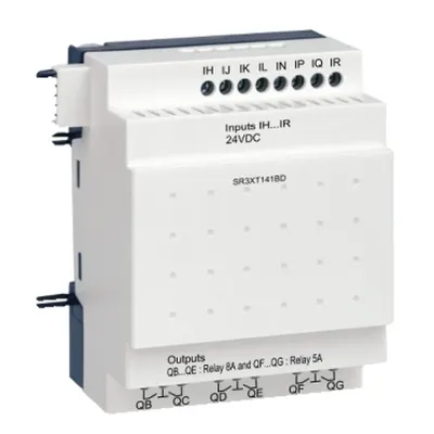 Modul de Extensie I/O Discret, 14 I/O, 24 V C.C., pentru Zelio Logic