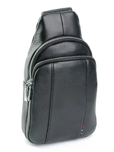 Geanta pentru barbati, 231105, piele naturala, Neagra