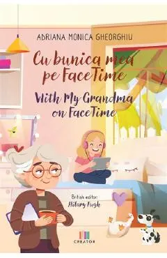 Cu bunica mea pe FaceTime. With my grandma on FaceTime