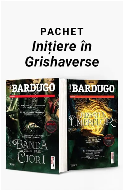 Pachet Inițiere în Grishaverse. Banda celor șase ciori/Regatul umbrelor