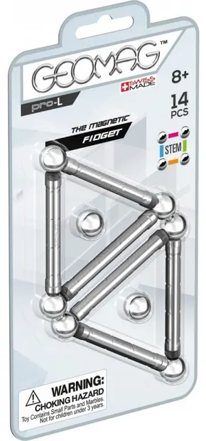 Constructor magnetic Geomag Pro-L - Fidget, 14 piese