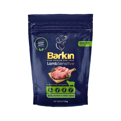 Barkin Adult Mini Size - Hrana uscata premium - Miel - 2kg