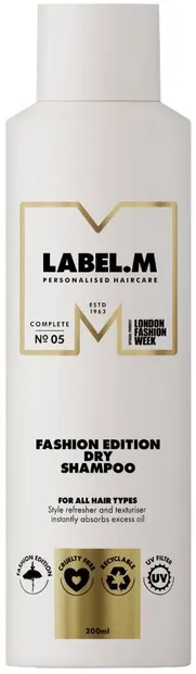 Label.m Fashion Edition Șampon uscat pentru păr, 200 ml
