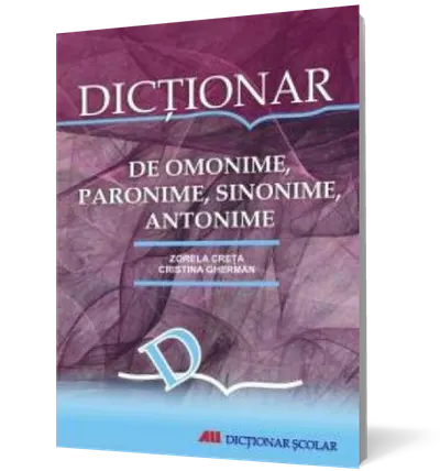Dictionar de omonime, paronime, sinonime, antonime