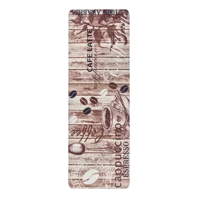 Covor tip traversă de bucătărie Hanse Home Delicious Coffee, 67x180 cm, maro