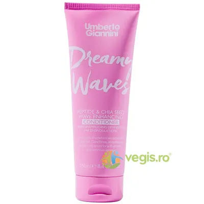 Balsam pentru Definirea Parului Ondulat cu Peptide si Extract de Seminte de Chia Dreamy Waves 250ml