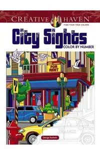 Creative Haven City Sights Color By Number