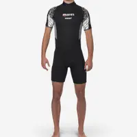 Combinezon shorty scufundări MARES neopren 2,5mm REEF negru/gri Bărbați