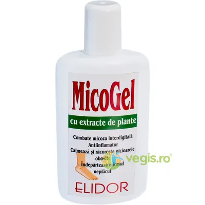 MicoGel cu Extracte din Plante (Combaterea Micozei Interdigitala) 60ml