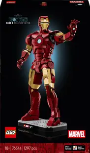 Constructor LEGO Marvel Super Heroes -Iron Man Mark III – Ediție de colecție (76344)