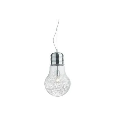 Pendul Luce Max Big, 1 bec, dulie E27, D:300mm, H:540/1400mm, Crom
