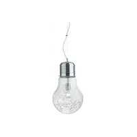 Pendul Luce Max Big, 1 bec, dulie E27, D:300mm, H:540/1400mm, Crom