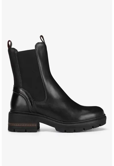 Ghete dama 5905588975144 - Piele naturala - Negru - Negru