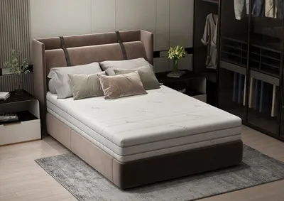 Saltea cu memorie Somnart Memory Tencel 180x200x26 cm 7 zone cu aerisiere 3D Airmesh