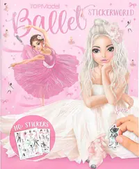Carte cu stickere Depesche TopModel Ballet - 110+ stickere