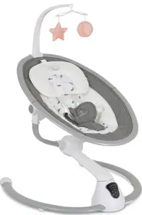 Leagăn electric Cangaroo - Cloud touch, roz