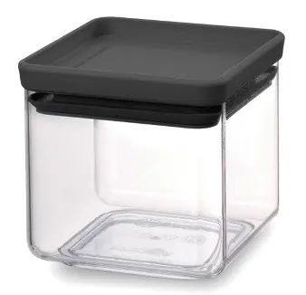 Borcan Brabantia Tasty+ - 0.7 l, capac gri închis