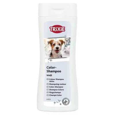 Sampon Caini Color cu Blana Alba, Trixie, 250 ml