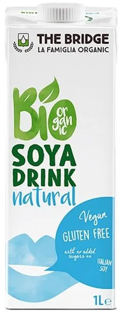 Băutură organică din soia, naturală, 1 l, The Bridge
