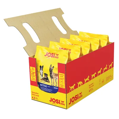 JosiDog Active, hrana completa pentru caini adulti si activi, 5x900 g