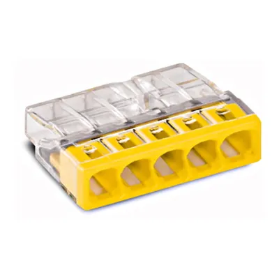 Conector doză Wago push 5x 0.5-2.5mm²