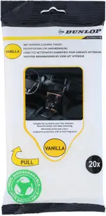 Șervețele umede pentru curățarea interioară Dunlop - 20 buc