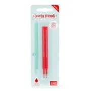 Set 2 rezerve pix Lovely Friends, red, Legami