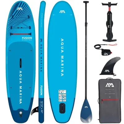SUP Aqua Marina Fusion 330 cm BLUE + CARBON paddle board