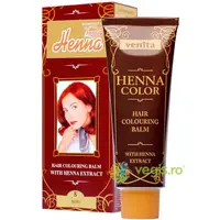Balsam Colorant pentru Par Henna Sonia Nr.8 Rosu Rubiniu 75g