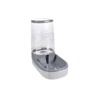 Dispenser Automat Apa pentru Caini si Pisici, Fred, Gri/alb 30,5x17x31cm / 3,5l