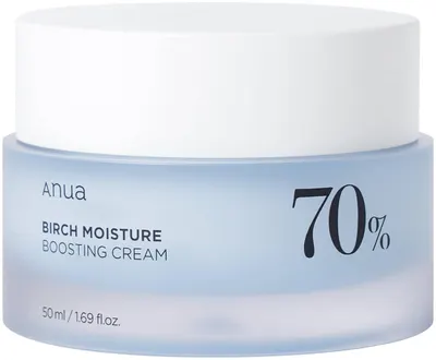 Anua Birch Cremă hidratantă de față 70%, 50 ml