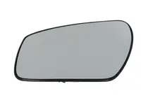 Sticla oglinda exterioara Stanga potrivit FORD FIESTA V, FOCUS II 2001-2012 - (convexa)